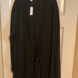 Long black sweaters/ duster